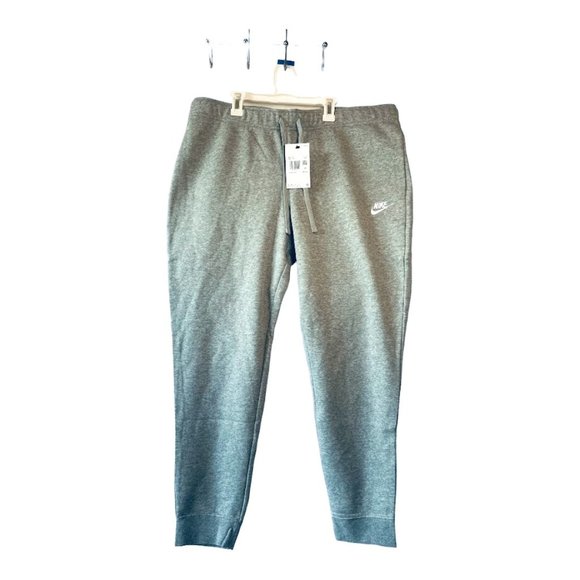 Nike Women's Fleece Slim-Fit Mid-Rise Joggers (XXL) - Picture 1 of 5